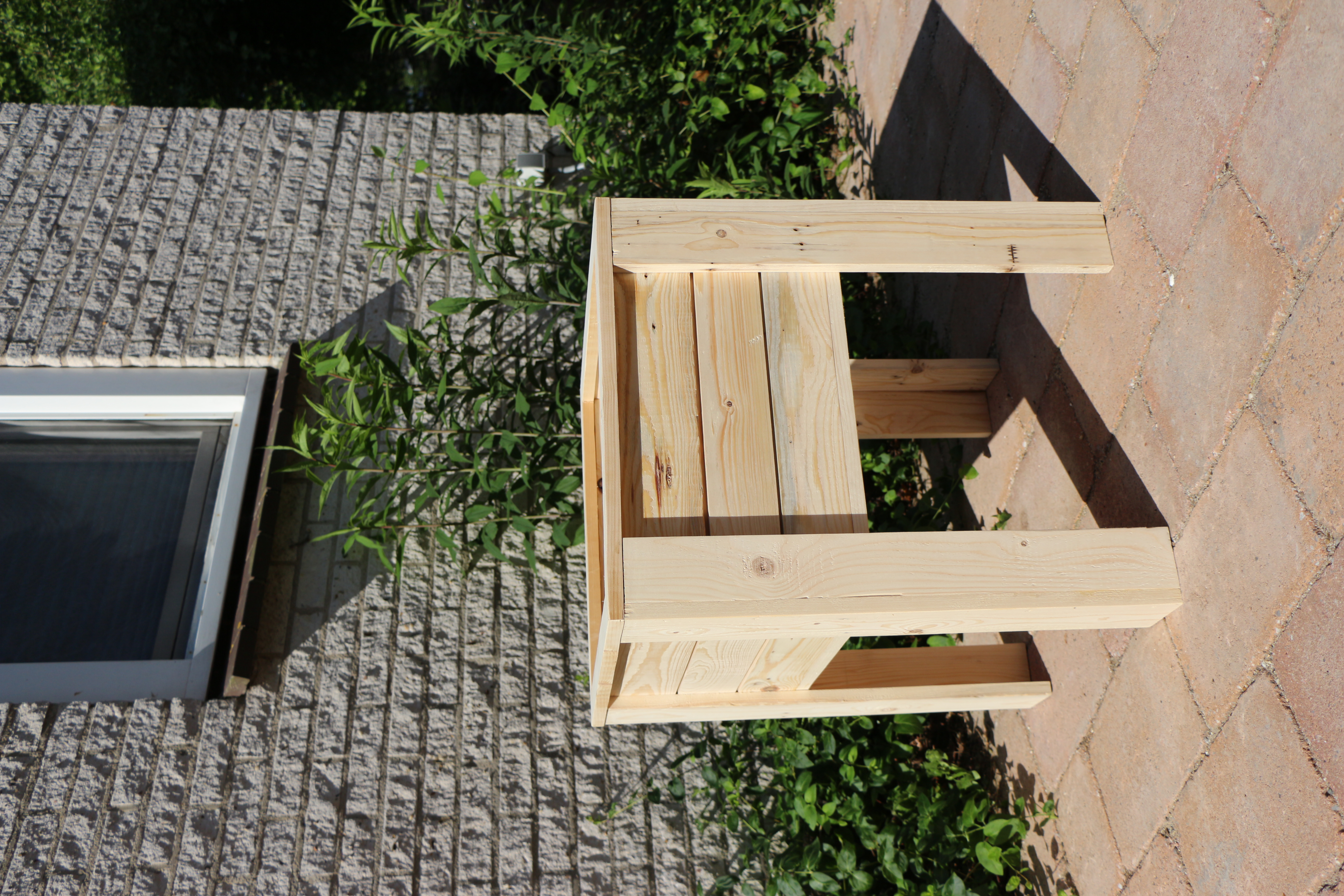 Herboren plantenbak